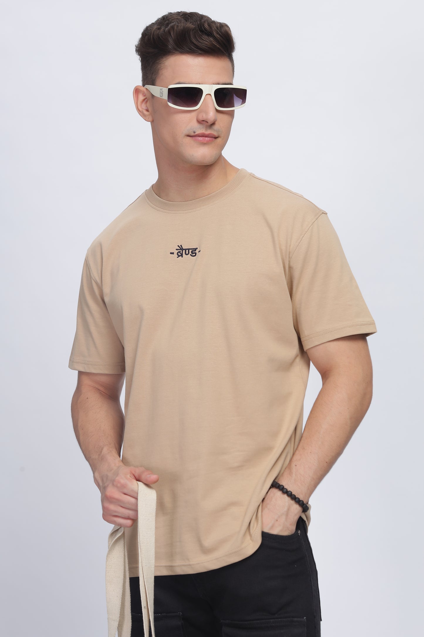 Beige - Quietly Bold Tee