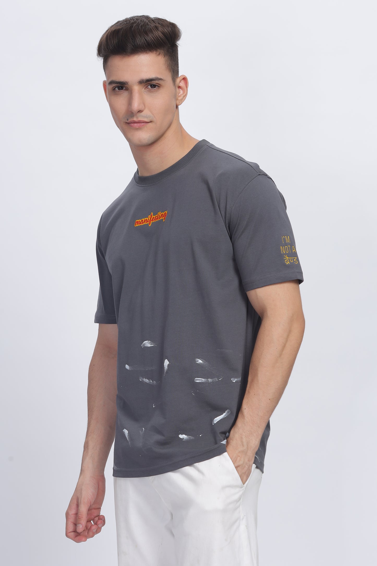 Charcoal - Manifesting Tee