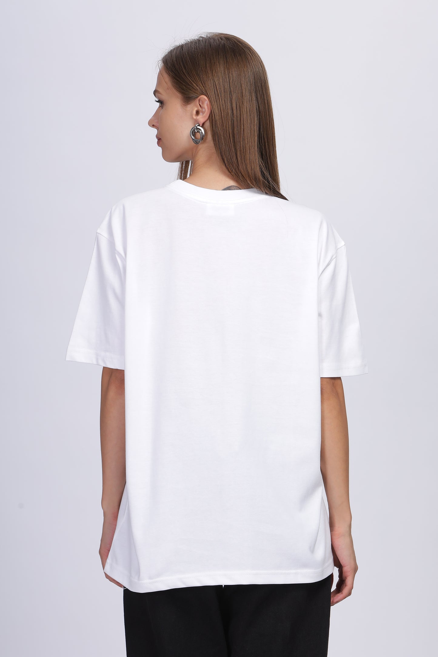 White - Boring Baby Tee
