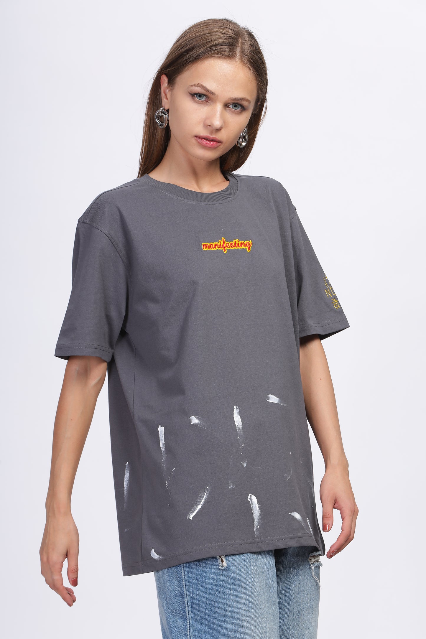 Charcoal - Manifesting Tee