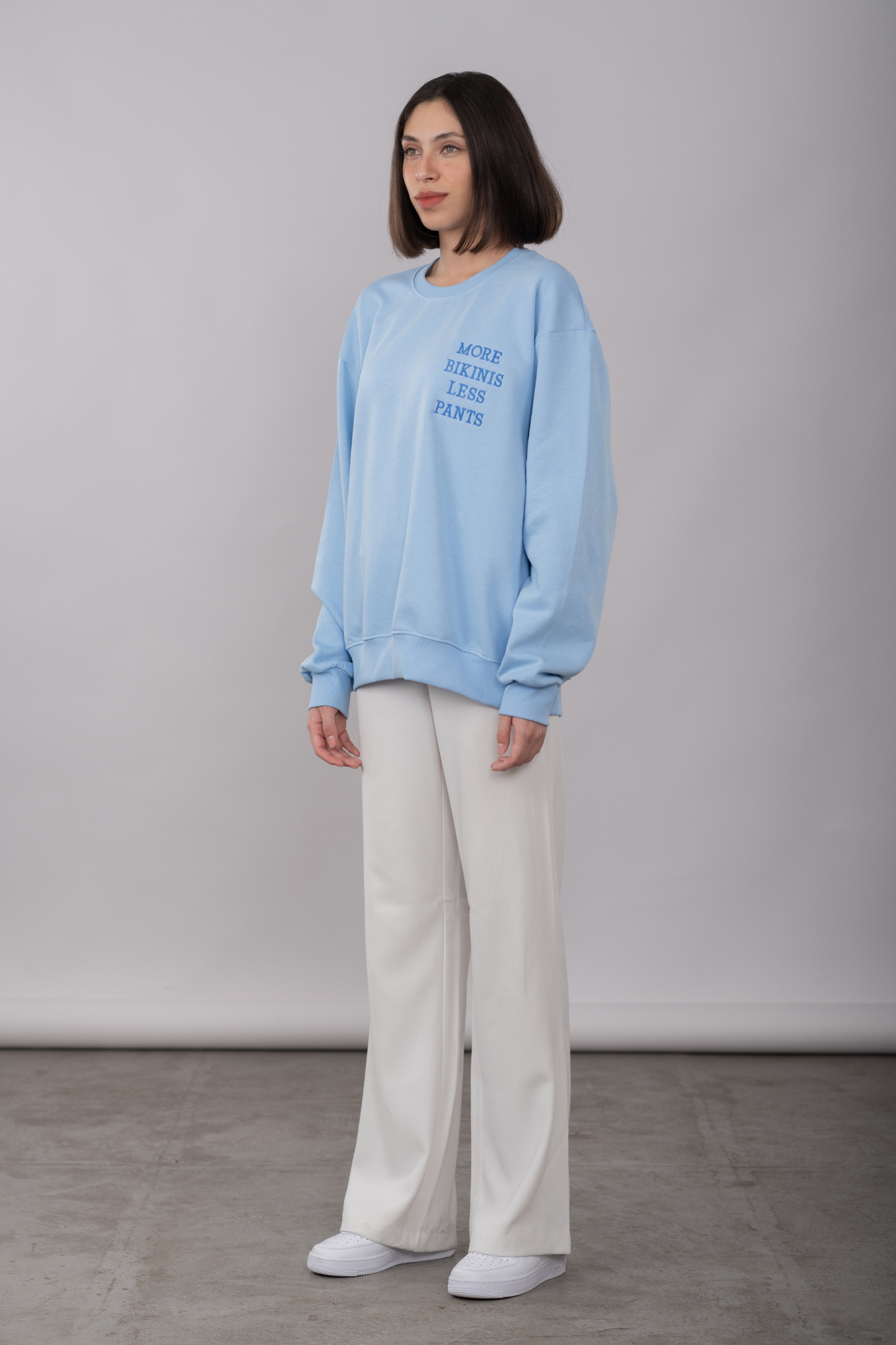 Baby Blue - Summer Sweatshirt