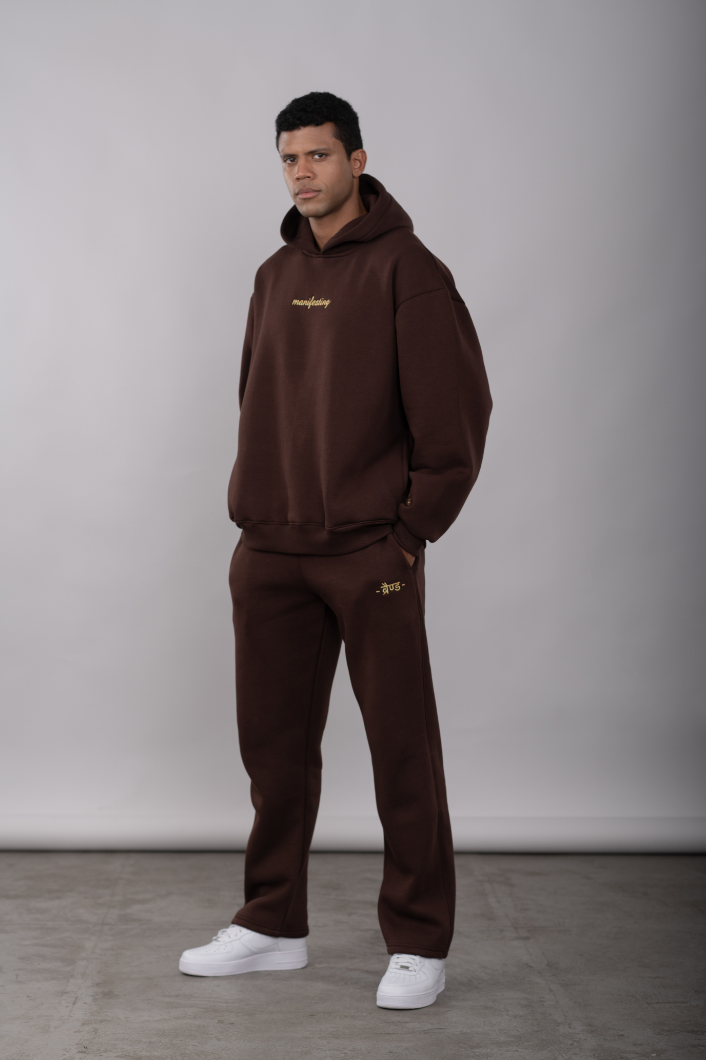 Brown - Manifesting Hoodie