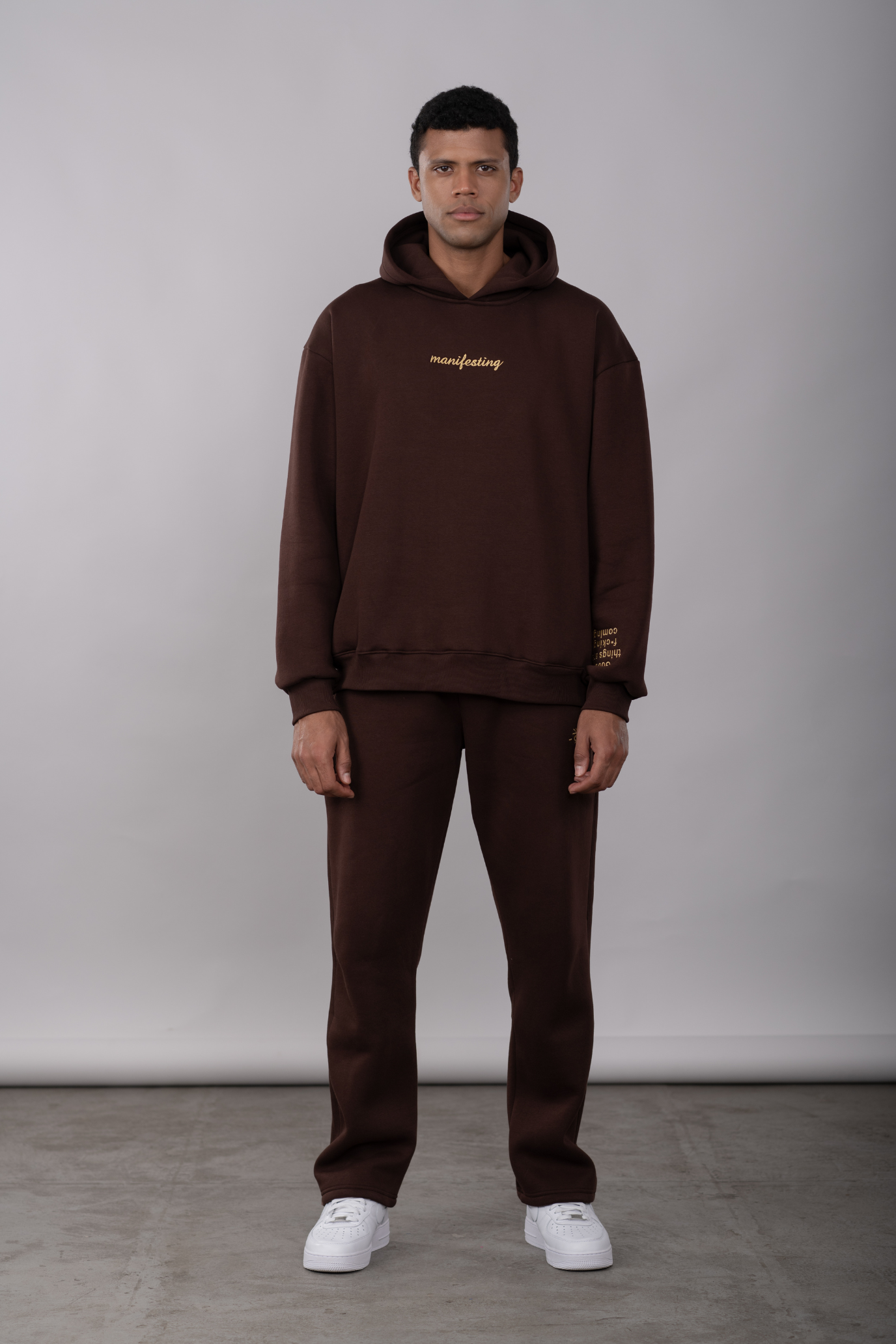 Brown - Manifesting Hoodie