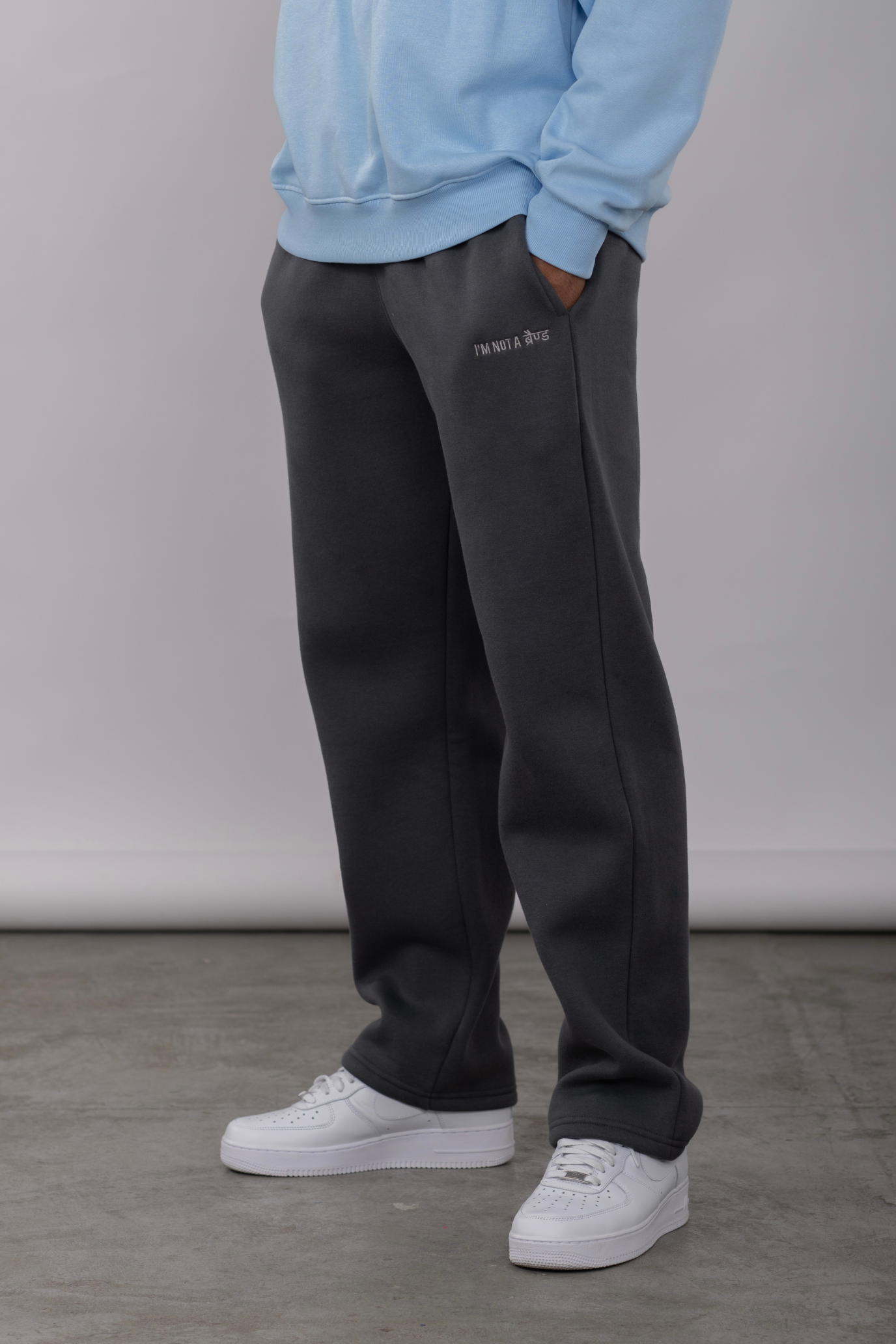Charcoal - Relaxed Sweatpants