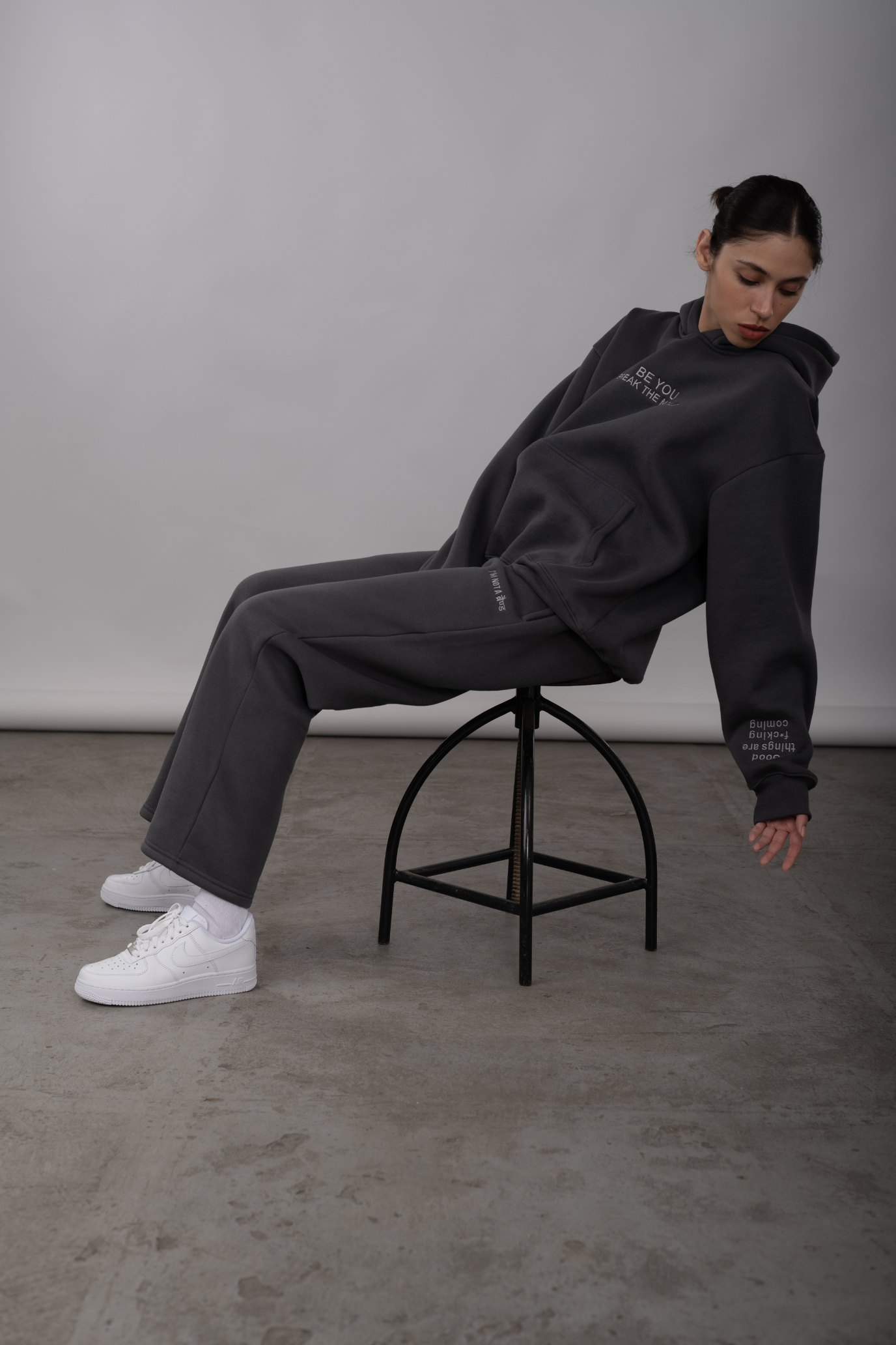 Charcoal - Relaxed Sweatpants