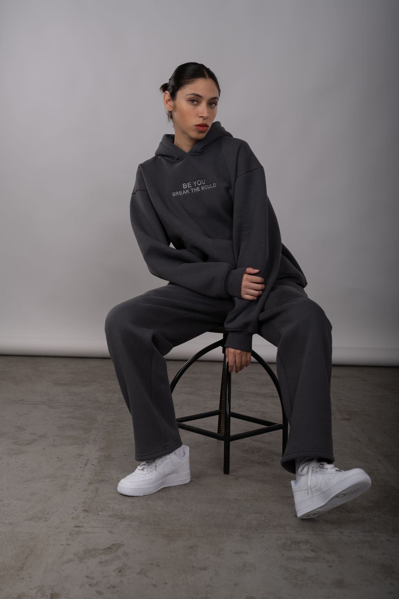Charcoal - Relaxed Sweatpants