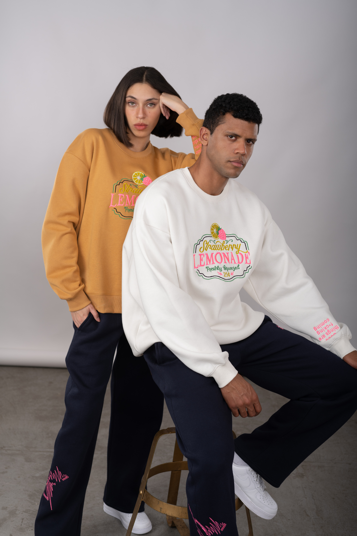 Ecru - Lemonade Sweatshirt