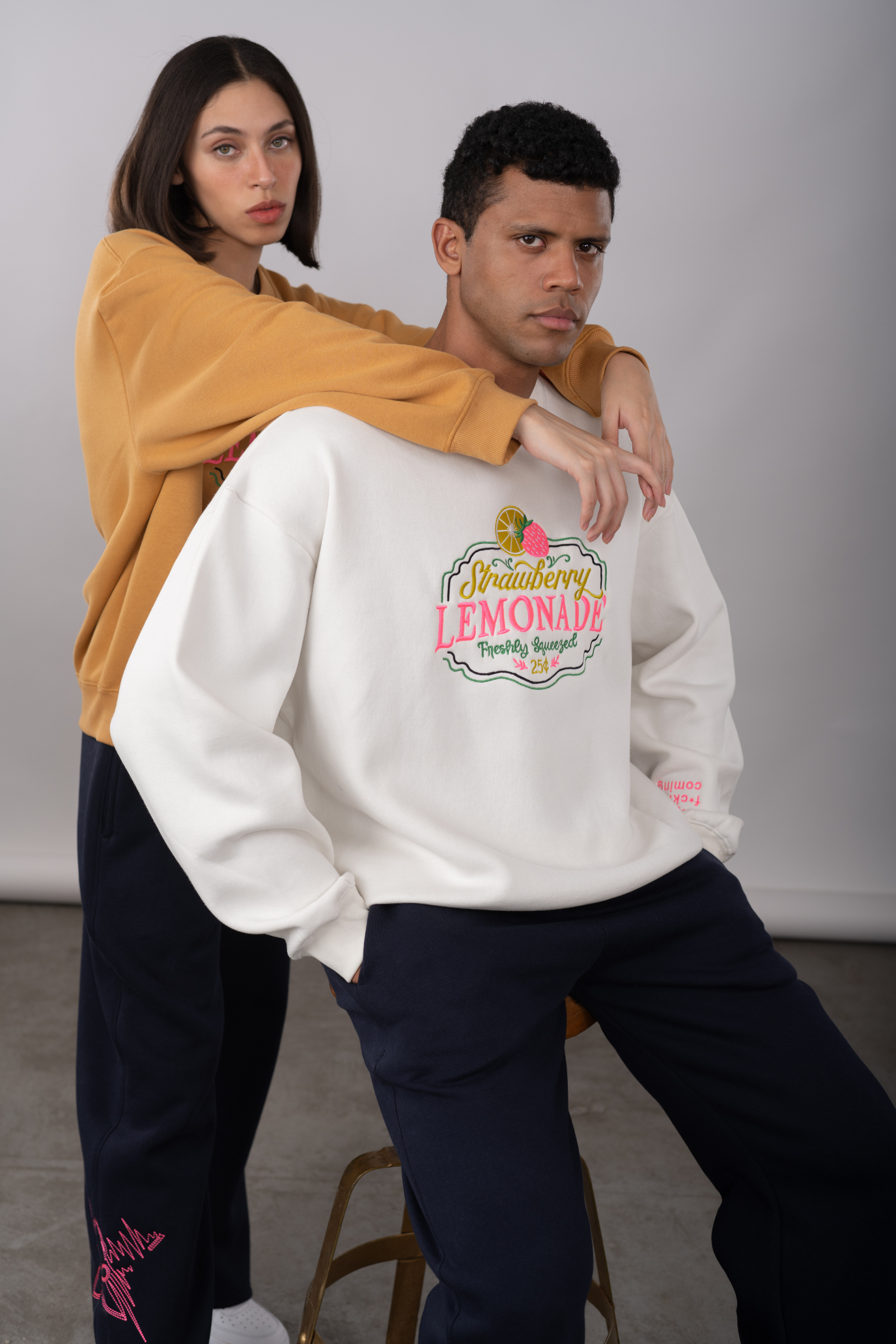 Ecru - Lemonade Sweatshirt