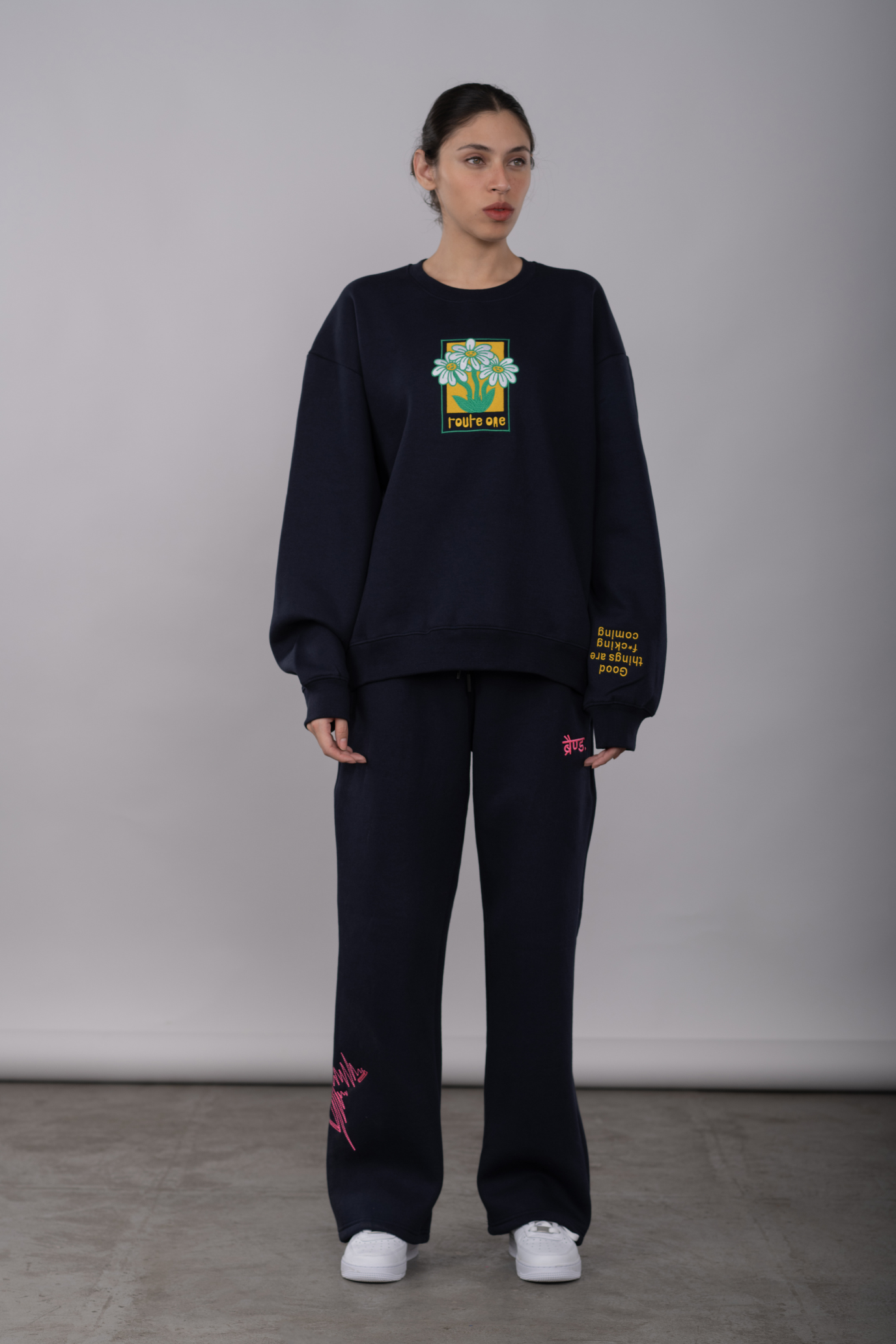 Navy Blue - Basic Relaxed Combo
