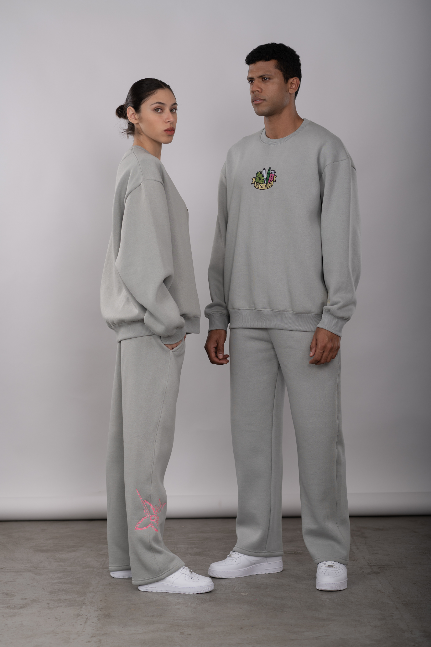 Steel Grey - 420 Friendly Sweatshirt