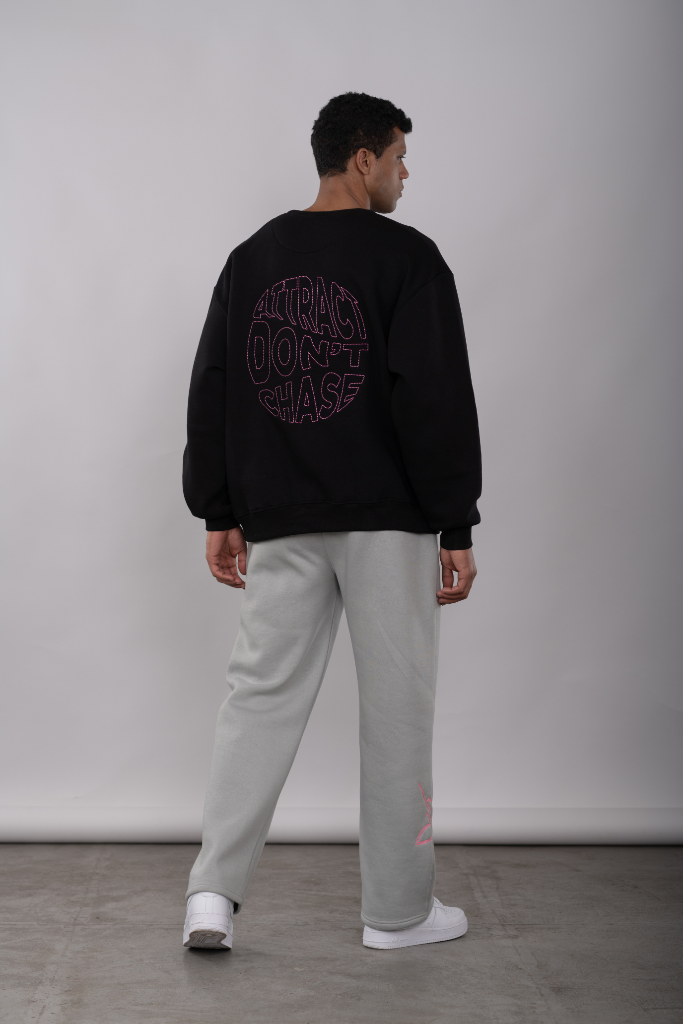 Steel Grey - Relaxed Sweatpants