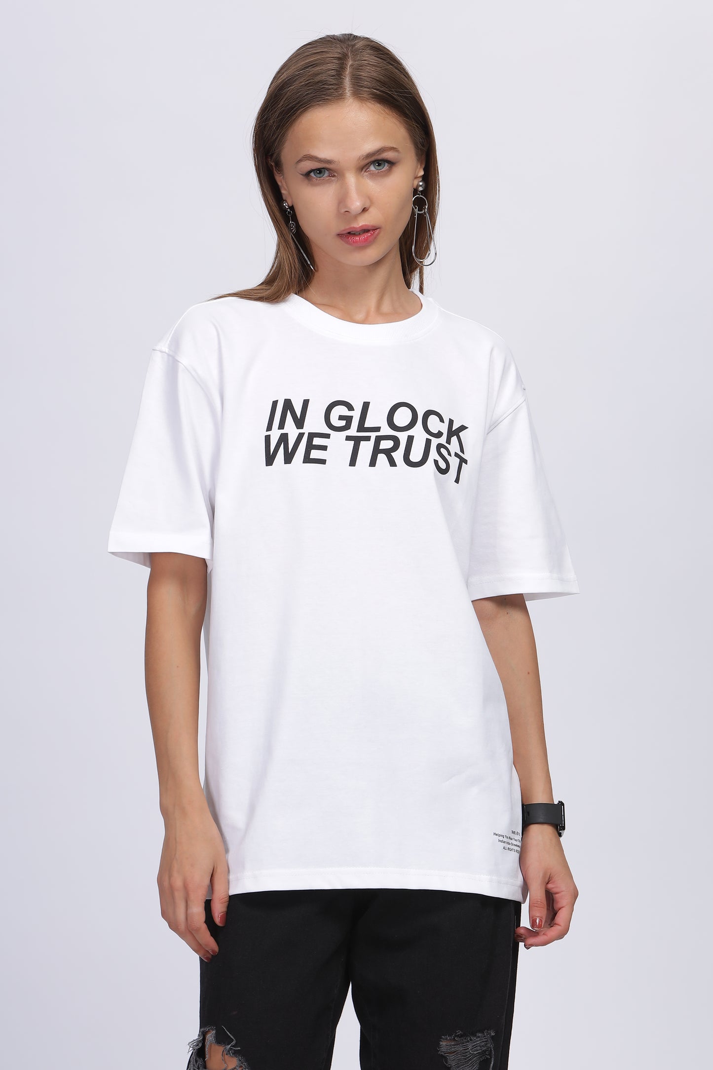 White - We Trust Tee