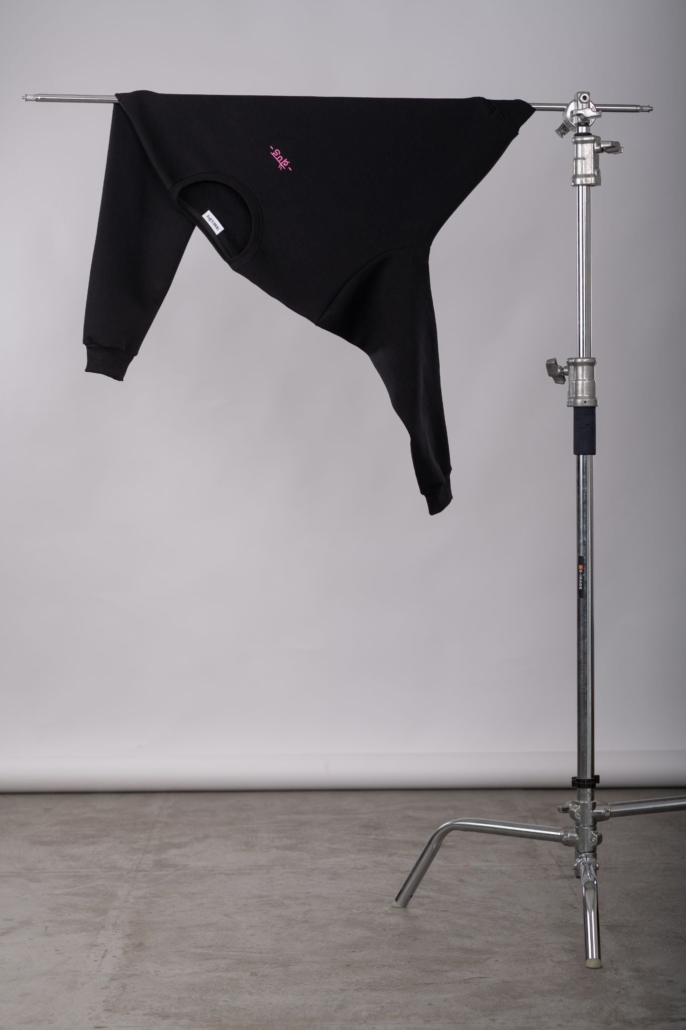 Brilliant Black - Rice Stitch Sweatshirt