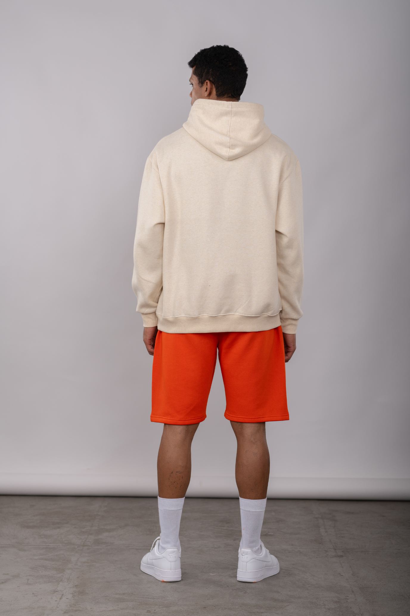 Ecru Melange - Box Hoodie & Short