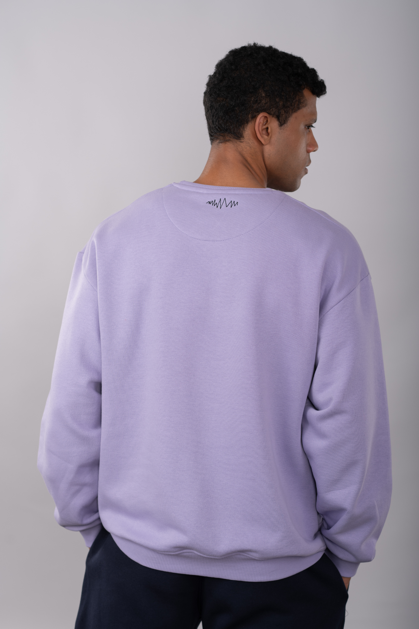 Pastel Lavender - “bit shit” Sweatshirt